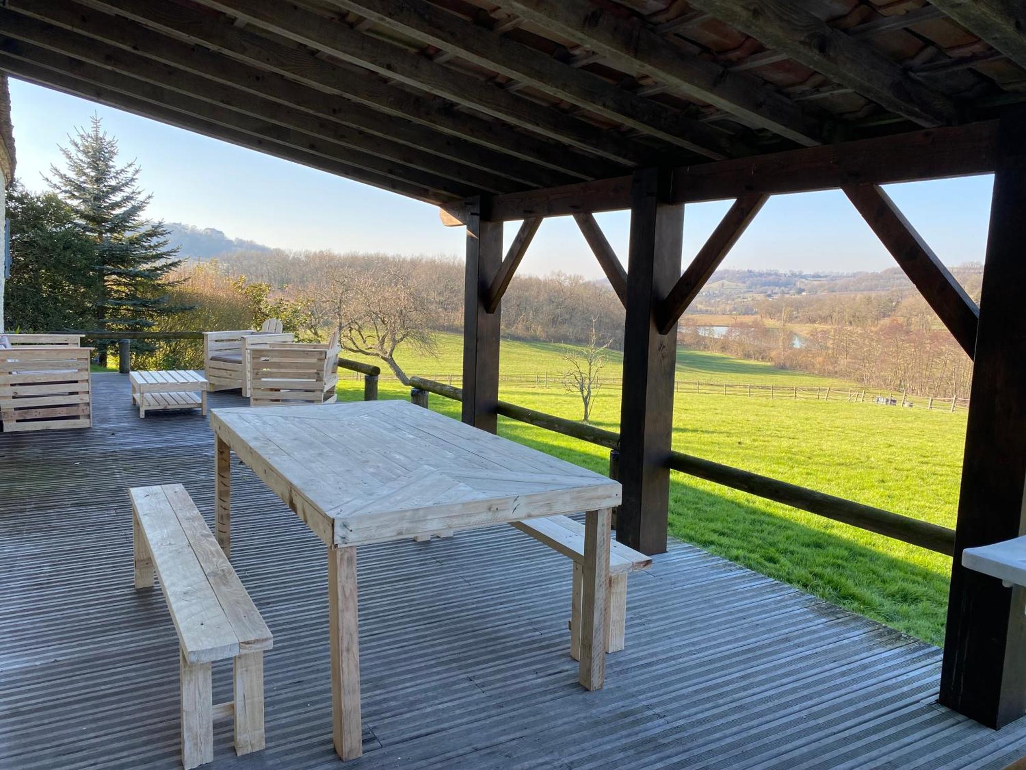 ホテル Domaine De Villot Sainte-Colombe-de-Villeneuve エクステリア 写真